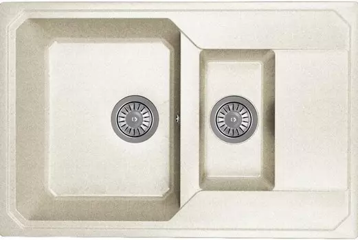 Мойка Кардинал 760 К, серый СМс