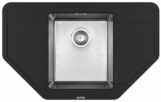 Мойка Комби 800 С, антрацит FSm