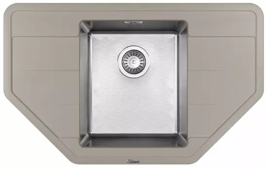 Мойка Комби 800 С, грей FSm