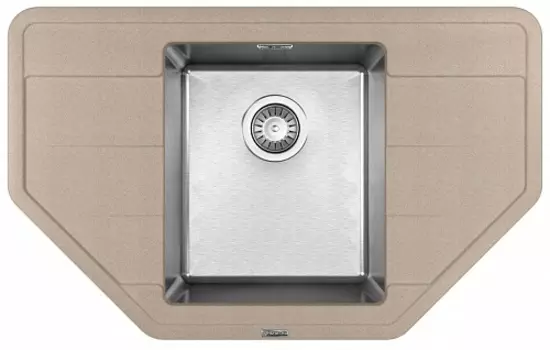 Мойка Комби 800 С, песочный FG