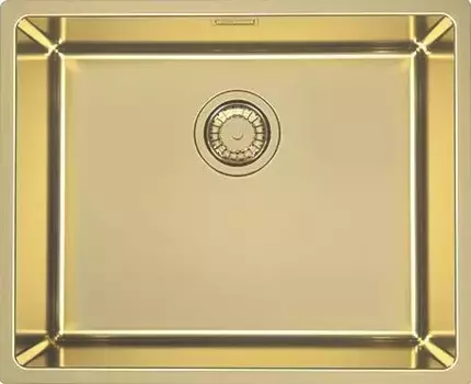 Мойка кухонная Alveus Kombino Monarch 50 золото, встраиваемая снизу