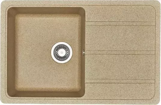 Мойка кухонная AQUATON Аманда песочная