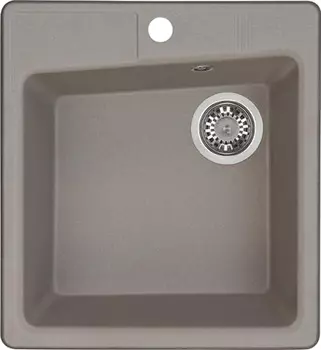 Мойка кухонная AQUATON Парма серый шелк