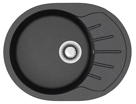 Мойка кухонная Azario Light 57.5х44 черный (CS00079920)