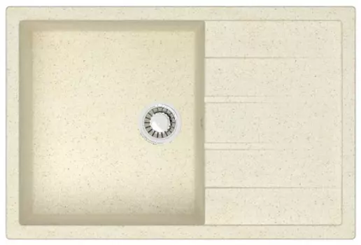 Мойка кухонная Azario Vision 75x50.5 бежевый (CS00078338)
