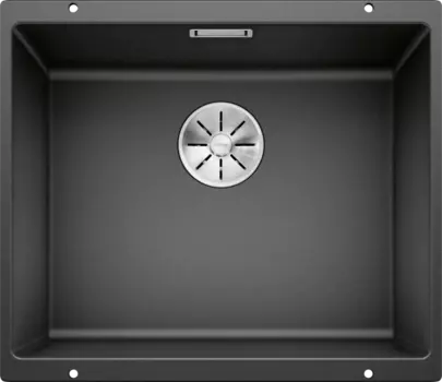 Мойка кухонная Blanco Subline 500-U Silgranit, антрацит