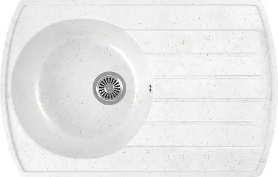 Мойка кухонная DIWO Коломна GWS-23 белая