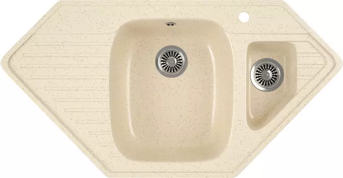 Мойка кухонная DIWO Саратов GWS-10K бежевая