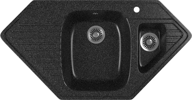 Мойка кухонная DIWO Саратов GWS-10K черная