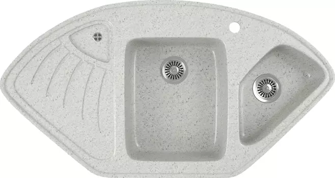 Мойка кухонная DIWO Воронеж GWS-14K серая