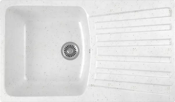 Мойка кухонная Domaci Бьелла DMC-12 белая