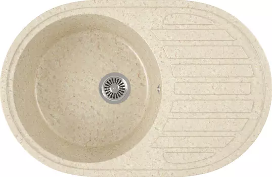 Мойка кухонная Domaci Бьелла DMC-18L бежевая