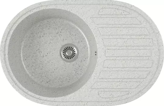 Мойка кухонная Domaci Бьелла DMC-18L серая