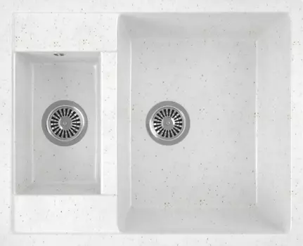 Мойка кухонная Domaci Бьелла DMC-21 белая