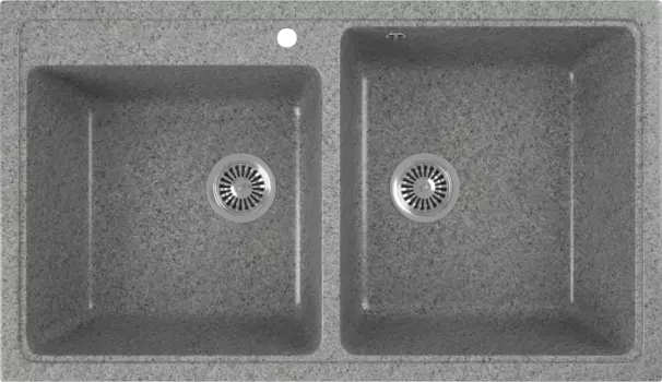 Мойка кухонная Domaci Бьелла DMC-85K-309 темно-серая