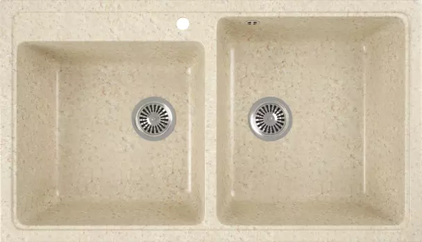 Мойка кухонная Domaci Бьелла DMC-85K бежевая