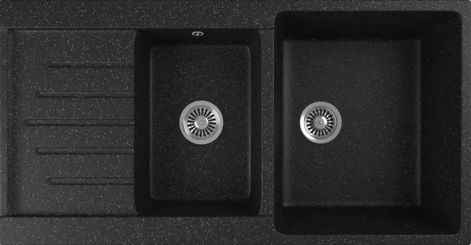 Мойка кухонная Domaci Бьелла DMC-98K черная