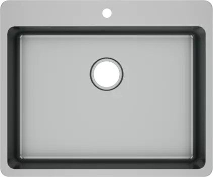 Мойка кухонная Domaci Равенна DGS 600.500.10K нержавеющая сталь