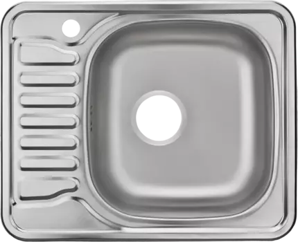 Мойка кухонная Domaci Равенна Fort DCO 580*480 (6) R1TG R