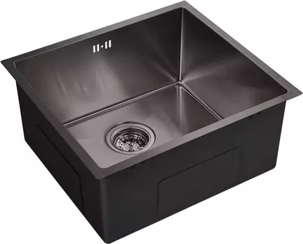 Мойка кухонная Domaci Равенна PVD EMB-114 черная