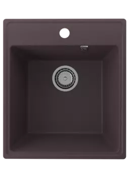 Мойка кухонная Domaci Солерно DF 425-06 трюфель