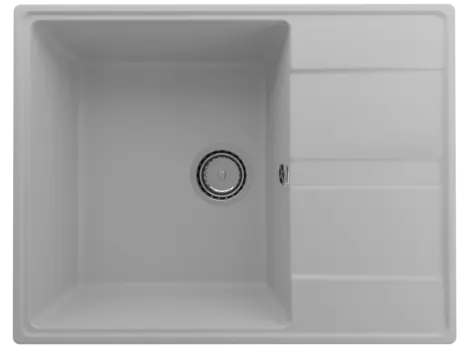 Мойка кухонная Domaci Солерно DP 650-04 платина