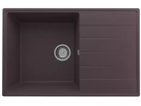 Мойка кухонная Domaci Солерно DP 780-06 трюфель