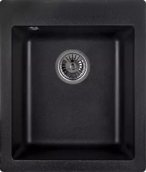 Мойка кухонная Domaci Солерно EMQ-1415.Q черная