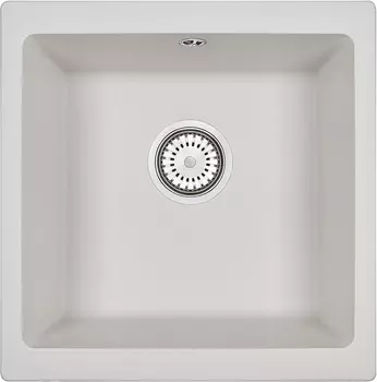 Мойка кухонная Domaci Солерно EMQ-1455.Р белая