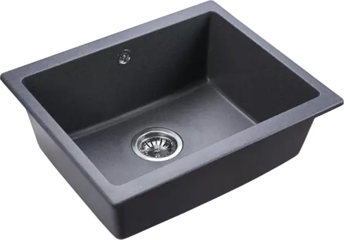 Мойка кухонная Emar Quartz EMQ-1555.P антрацит