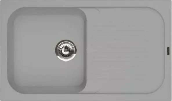Кухонная мойка Florentina Арона 86х51 серая матовая