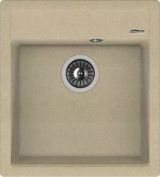 Кухонная мойка Florentina Липси 46х51 бежевая матовая