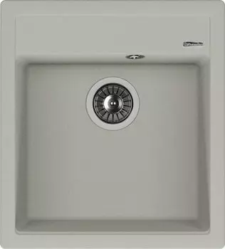 Мойка кухонная Florentina Липси 46х51 серый матовый