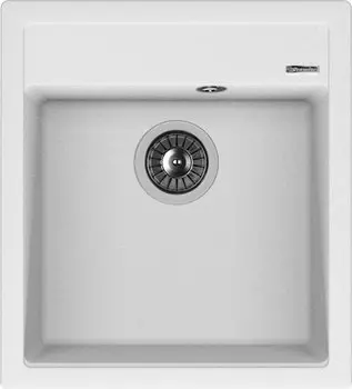 Кухонная мойка Florentina Липси 46х51 белая матовая