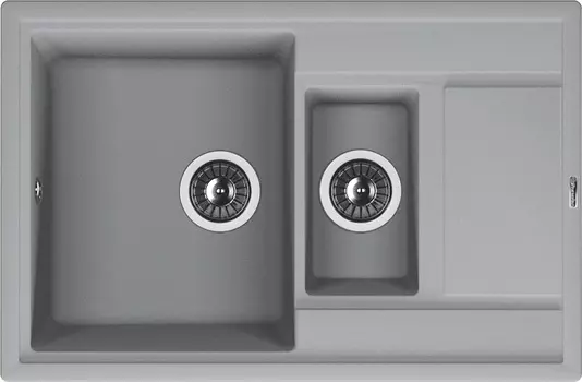 Мойка кухонная Florentina Липси 780К грей