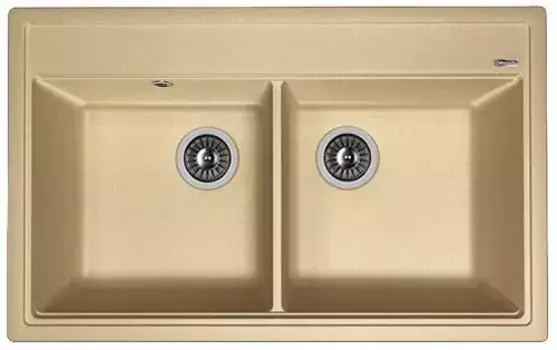 Мойка кухонная Florentina Липси 82х51 бежевый матовый