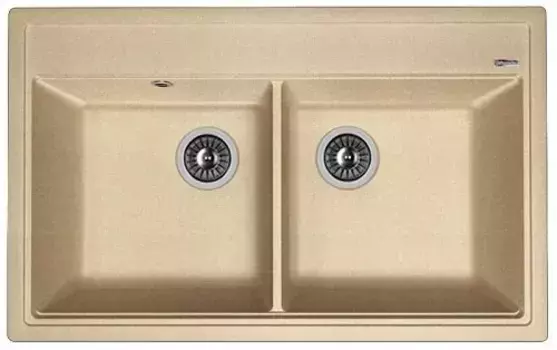 Мойка кухонная Florentina Липси 82х51 бежевый матовый