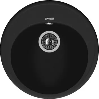 Мойка кухонная Florentina Лотос 51х51 черный матовый
