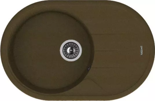 Мойка кухонная Florentina Лотос 780 коричневый