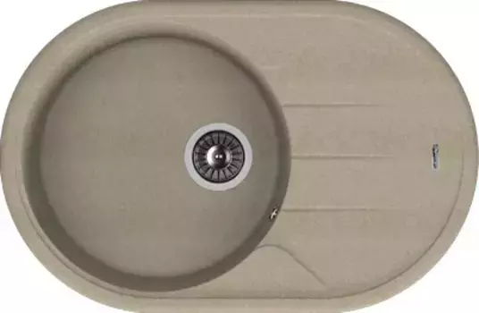 Мойка кухонная Florentina Лотос 78х51 бежевый матовый