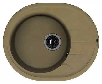 Кухонная мойка Florentina Родос 62 бежевая матовая