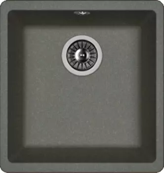 Мойка кухонная Florentina Вега 40х42 черный матовый