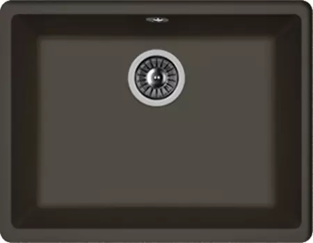 Мойка кухонная Florentina Вега 54х42 черный матовый