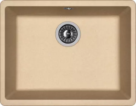 Мойка кухонная Florentina Вега 54х42 бежевый матовый