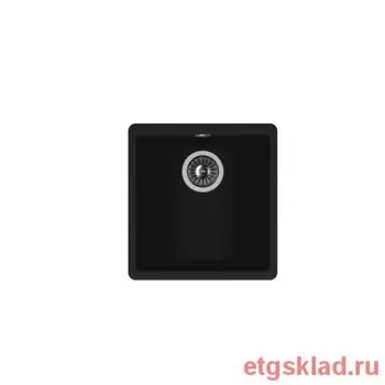 Мойка кухонная Florentina Вега 40х42 черный матовый