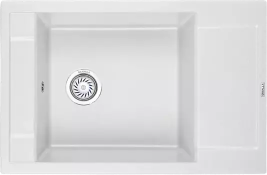 Мойка кухонная Granula 78х50 белый матовый