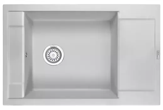 Мойка кухонная Granula 78х50 серый матовый