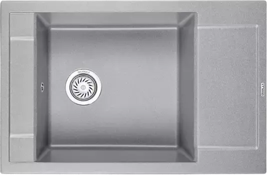 Мойка кухонная Granula 78х50 серый матовый