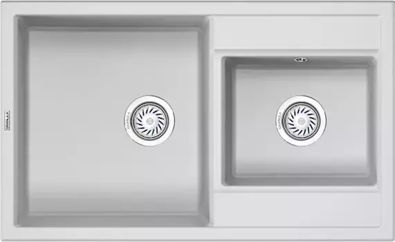 Мойка кухонная Granula 82х50 белый матовый