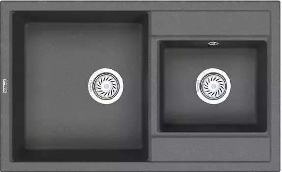 Мойка кухонная Granula 82х50 серый матовый